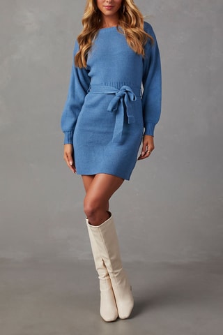 Trui-jurk - Blauw
