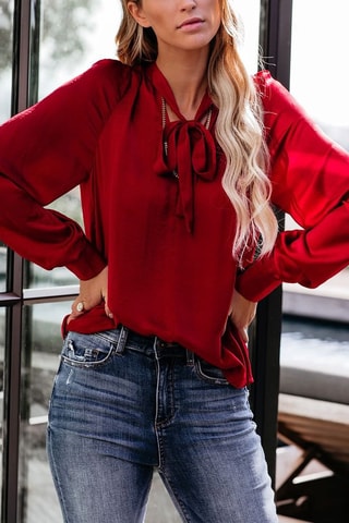Blouse - Rouge