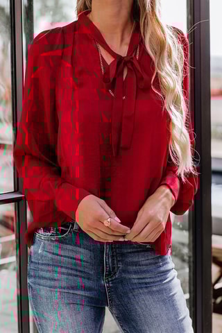 Blouse - Rouge