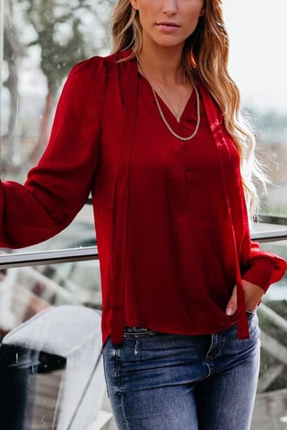 Blouse - Rouge
