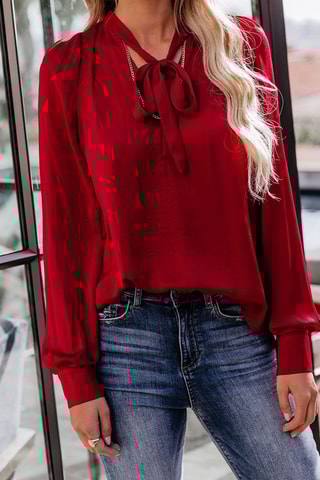 Blouse - Rouge