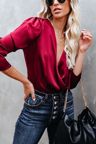 Blouse - Rouge
