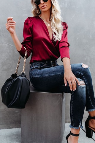 Blouse - Rouge
