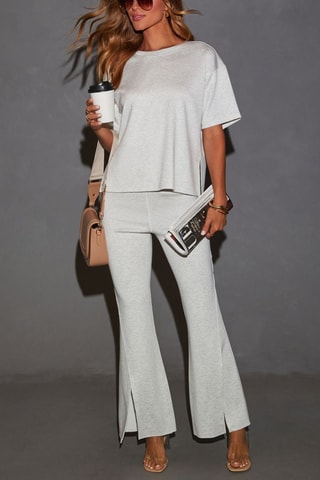 T-shirt oversize - Gris