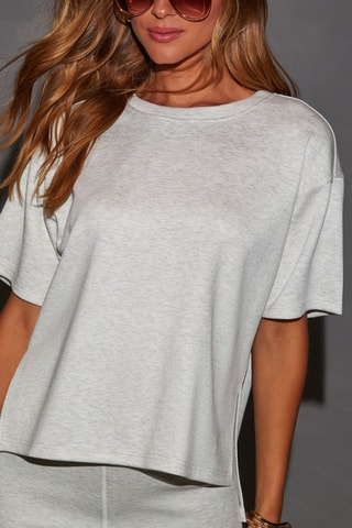 T-shirt oversize - Gris