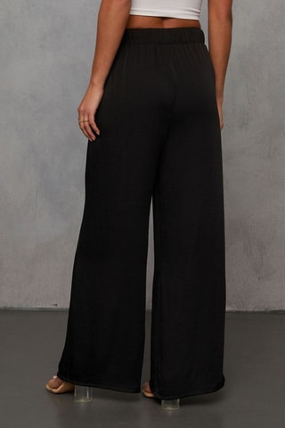 Pantalon taille haute - Noir