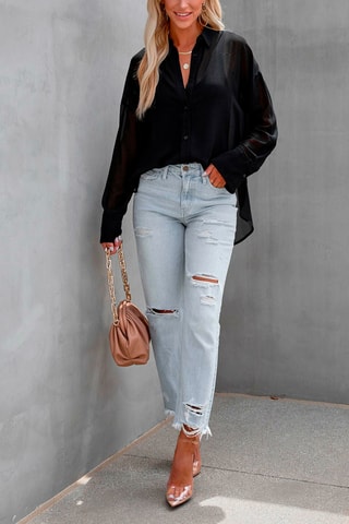 Blouse - Zwart