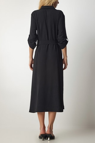 Blouse-jurk - Zwart