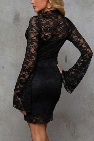 Robe fourreau - Noir