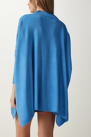 Poncho - Bleu