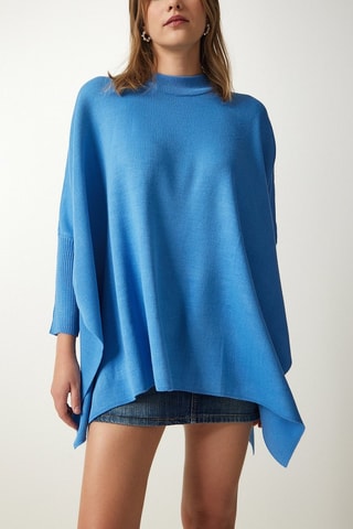Poncho - Bleu