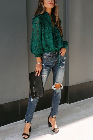 Blouse - Vert