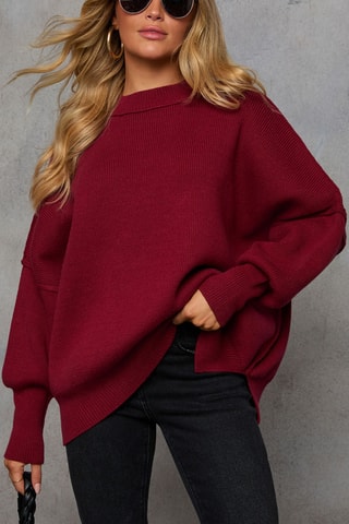 Trui - Bordeauxrood