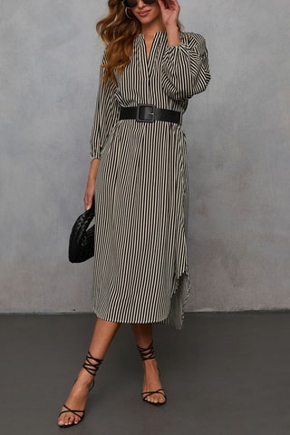 Robe midi - Noir