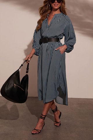 Robe midi - Noir