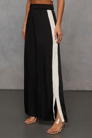 Pantalon wide legs - Noir