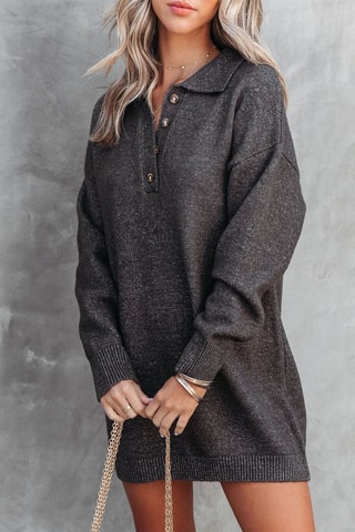 Robe pull - Anthracite