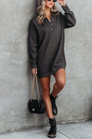Robe pull - Anthracite