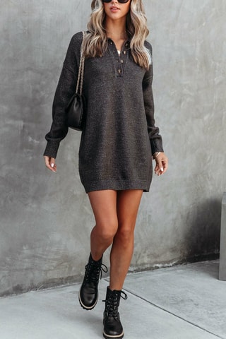 Robe pull - Anthracite