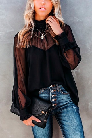 Blouse - Noir