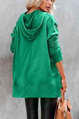 Trui met Capuchon - Groen
