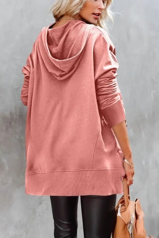 Trui met Capuchon - Roze