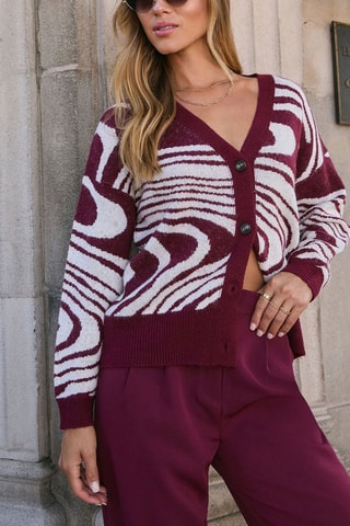 Gilet - Blanc et rouge