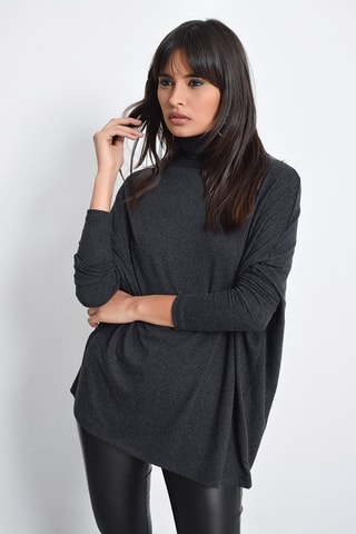 Pull chiné - Anthracite