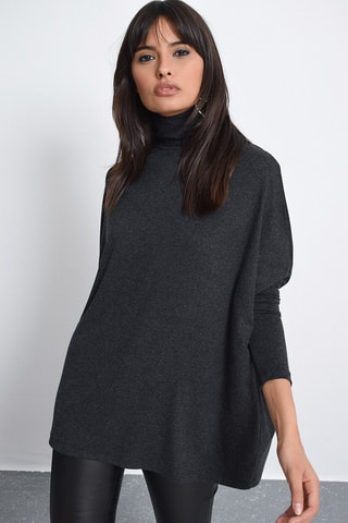 Pull chiné - Anthracite