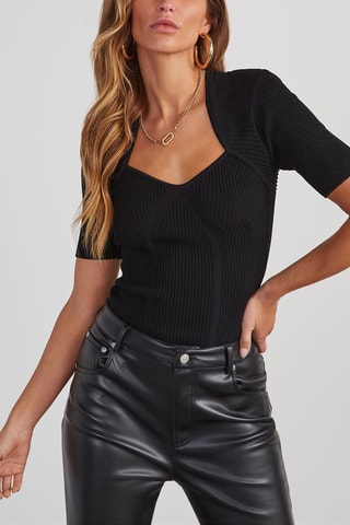 Top - Zwart