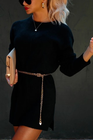 Robe droite - Noir