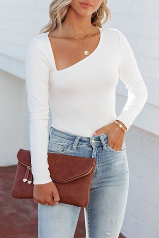 Top Ecru - Blanc