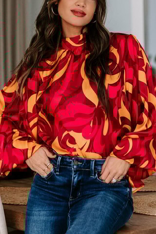Blouse - Rouge