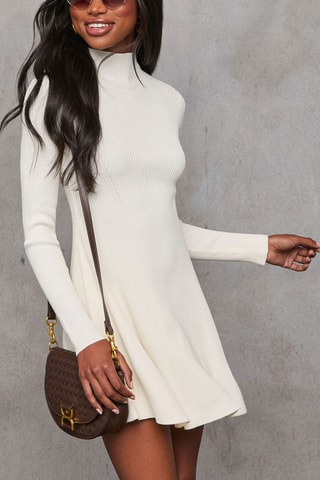 Trui-jurk - Wit