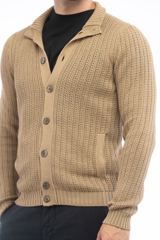 Gilet regular en lin - Beige - Zanone