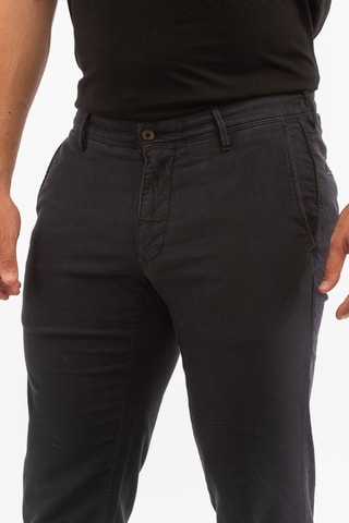 Pantalon slim - Noir - Incotex
