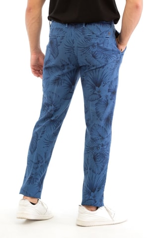 Broek - Blauw - Incotex