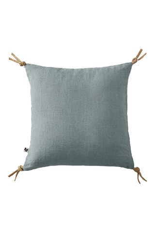 Coussin en lin Soline - Ciel - 45 x 45 cm