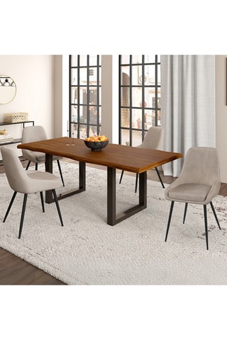 4 chaises Olivia - 47,5 x 79 x 54 cm
