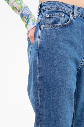 Rechte Jeans Blauw