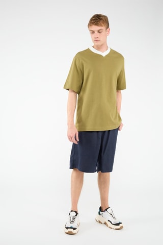 Linnen Short Beige