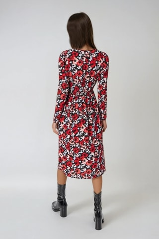 Robe midi - Rouge - Monki