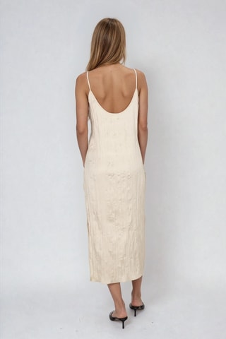 Lange Jurk - Beige