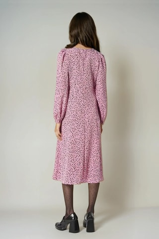Robe midi - Rose - Monki