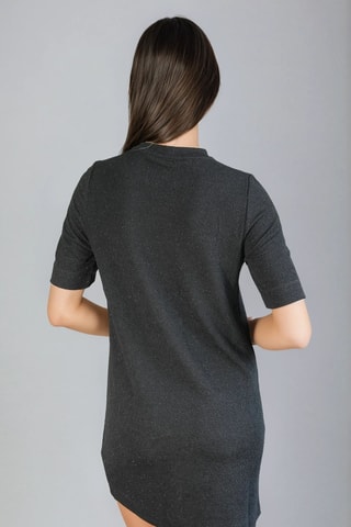 Robe t-shirt - Noir - Monki