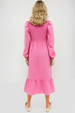 Robe midi - Rose - Monki