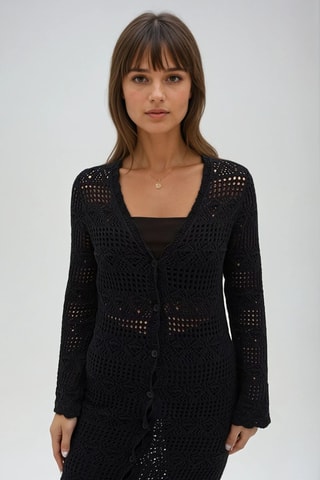 Robe chemise - Noir - Monki