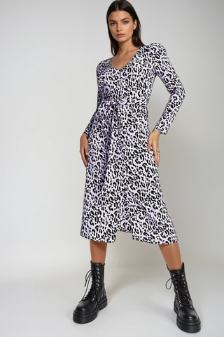 Robe midi - Blanc - Monki