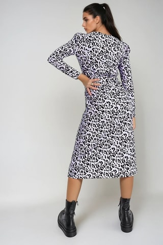 Robe midi - Blanc - Monki