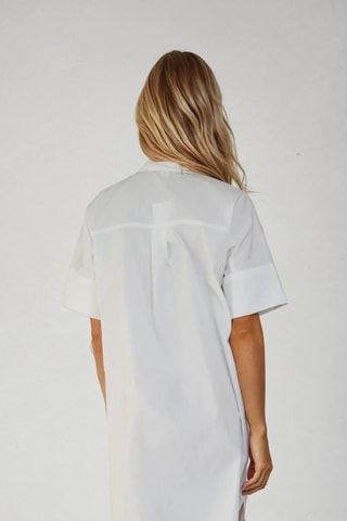Robe chemise - Blanc - Monki